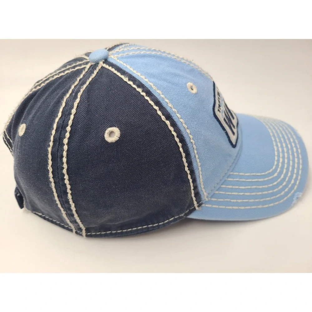 2017 Epcot International Food & Wine Festival Disney Distressed Hat Cap Men Blue